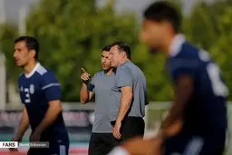 تصاویر/ اولین تمرین تیم ملی فوتبال با سرمربی جدید
