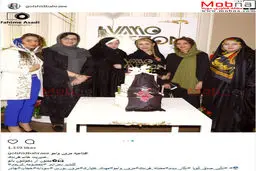 پوشش بانوان هنرمند در افتتاحیه یک مزون/عکس