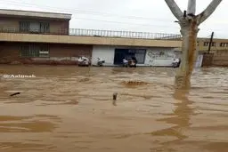 شرایط دانش آموزان اهوازی برای رفتن به مدرسه / عکس