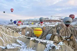 بالون سواری در ترکیه/ تصاویر