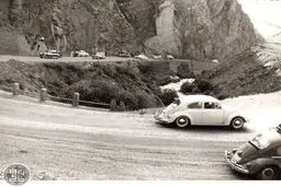 جاده چالوس وقتی خاکی بود /عکس