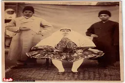 «شکوه السلطنه» مادر مظفرالدین شاه قاجار+عکس