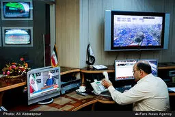 جلسه نظارت بر ترافیک تهران/تصاویر