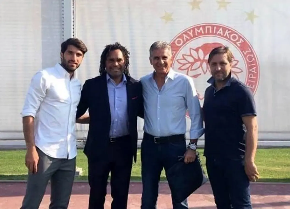 کی‌روش و دیدار با ستاره‌های ایران در کمپ المپیاکوس + عکس