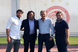 کی‌روش و دیدار با ستاره‌های ایران در کمپ المپیاکوس + عکس