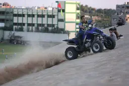 ورزش های خطرناک در غزه/تصاویر