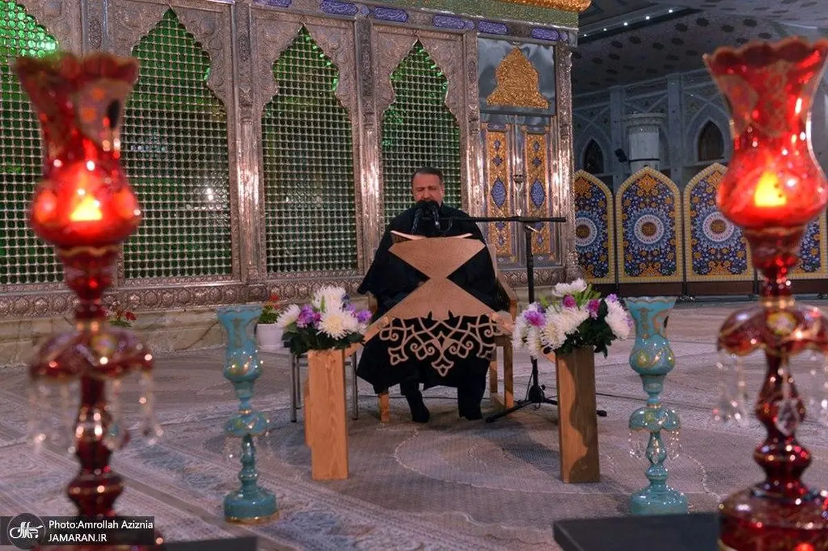 احیای شب نوزدهم ماه رمضان در حرم امام خمینی(س) + عکس