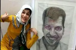 سورپرایز دختر معلول برای عادل فردوسی پور/عکس