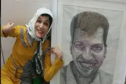 سورپرایز دختر معلول برای عادل فردوسی پور/عکس