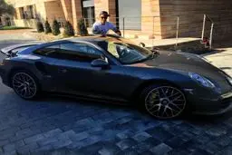 ماشین لوکس کریستیانو رونالدو/ عکس