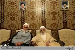 لبخندهای جنتی و ناطق نوری در یک قاب/ عکس