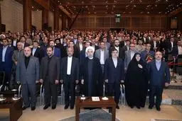 حواشی تصویری سخنرانی روحانی در اجلاس بین المللی مجمع جهانی شهرهای اسلامی