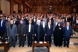 حواشی تصویری سخنرانی روحانی در اجلاس بین المللی مجمع جهانی شهرهای اسلامی