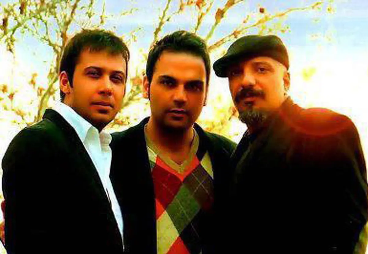 عکس یادگاری احسان علیخانی، امیر جعفری و محسن چاووشی با هم