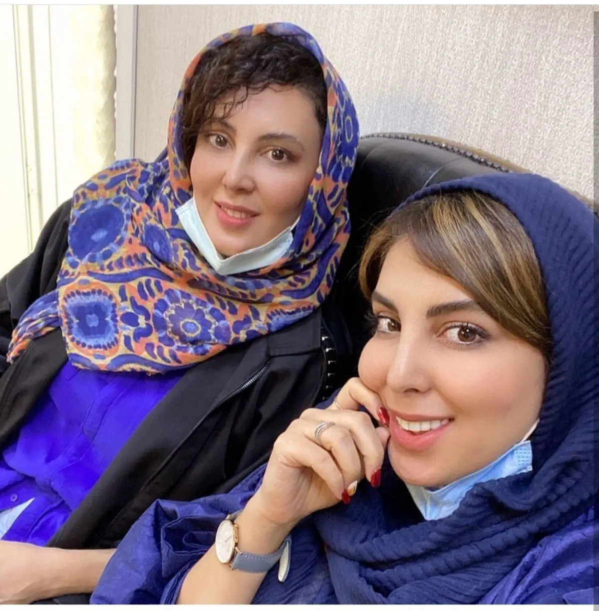 شباهت عجیب لیلا بلوکات و خواهرش + عکس