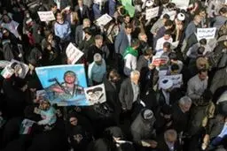 روایت تصویری از تظاهرات علیه اغتشاشات اخیر