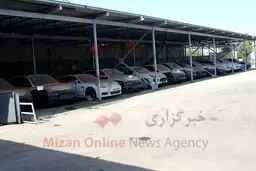 عکسی از پارکینگ خودروهای قاچاق جنجالی