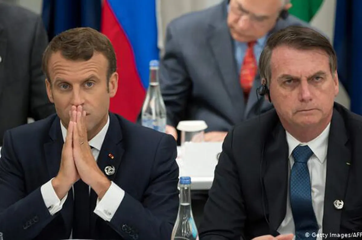 عذرخواهی رئیس جمهور برزیل از مکرون به شیوه نقدی! + جزئیات