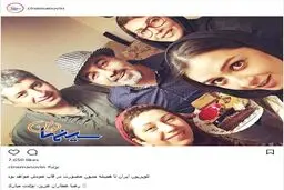 سلفی بازیگران در جشن تولد رضا عطاران / عکس