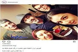 سلفی بازیگران در جشن تولد رضا عطاران / عکس