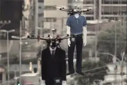 عکس/ مانکن‌های پهپادی!