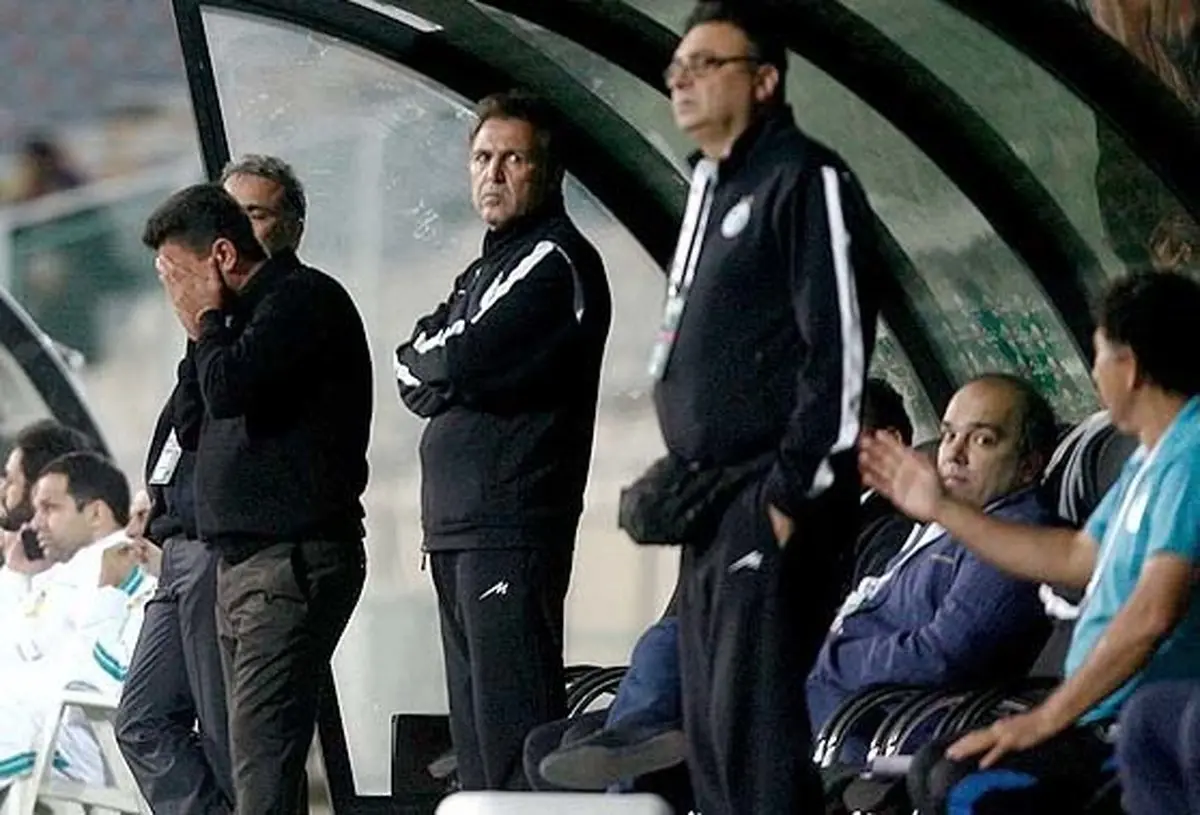 واکنش عجيب قلعه‌نويي بعد از گل پارسه (عکس)