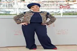 تصاویر:پوشش تنها کارگردان زن ایرانی در کن