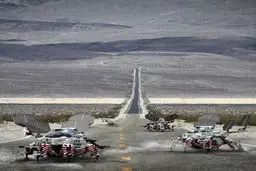 چاپگرهای سه‌بعدی که راه می‌روند و پرواز می‌کنند! + عکس