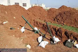 عکس/ مهمات ساخت ترکیه در حومه حلب