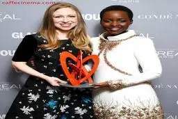 لوپیتا نیونگو و چلسی کلینتون در مراسم زنان تاثیرگزار سال+عکس