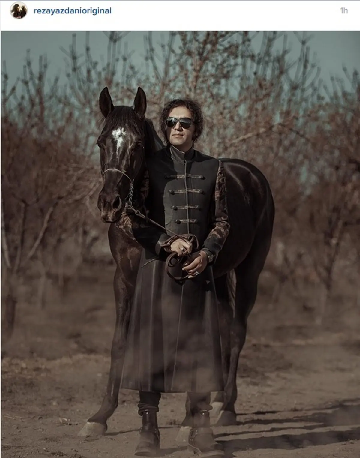 عکس متفاوت رضا یزدانی در اینستاگرام