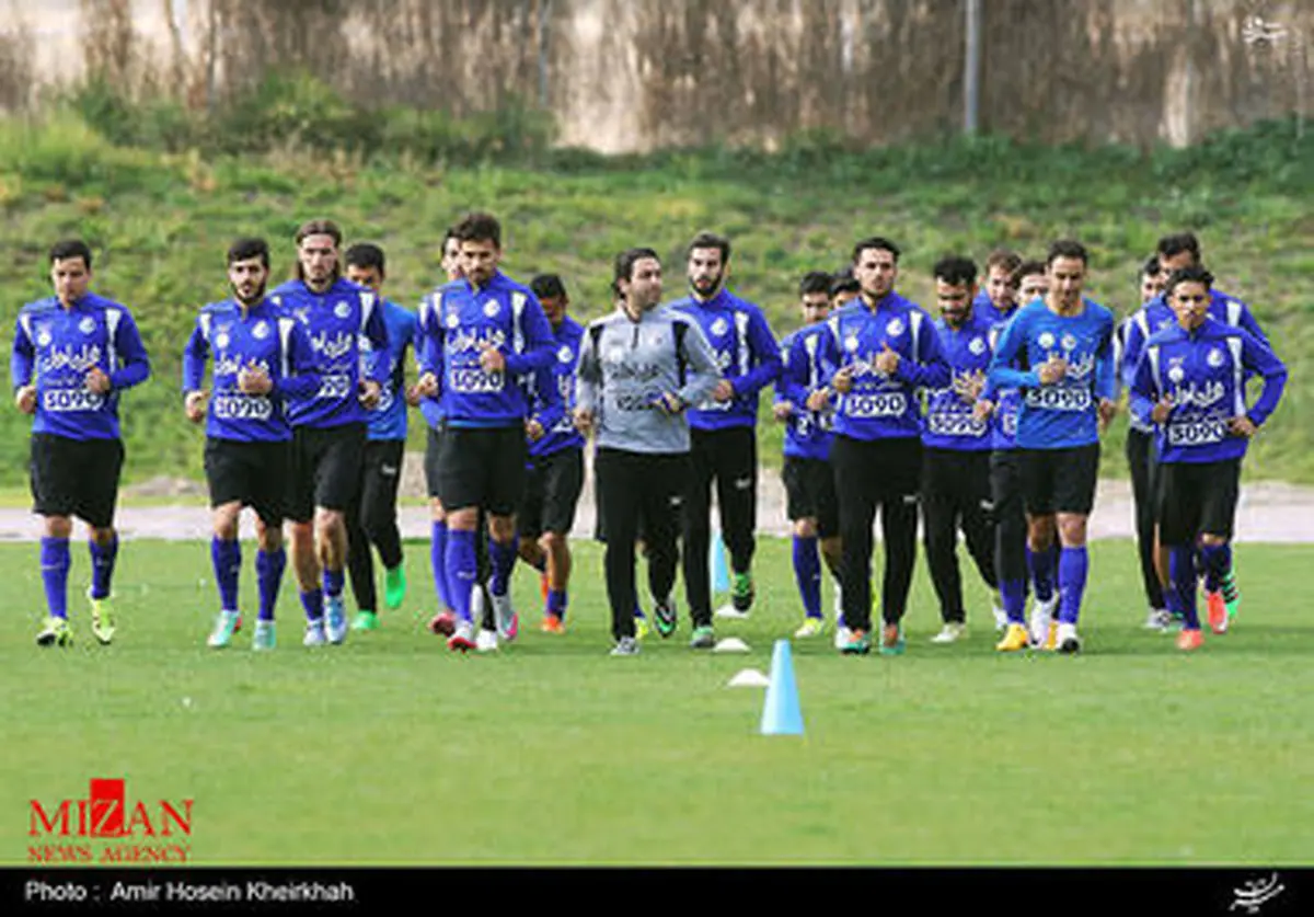 تمرین استقلال پس از دربی 82/ تصاویر