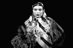 استایل زن قاجاری فریبا نادری + عکس