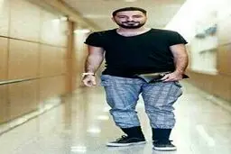 جدیدترین تصویر از تیپ عجیب نوید محمدزاده