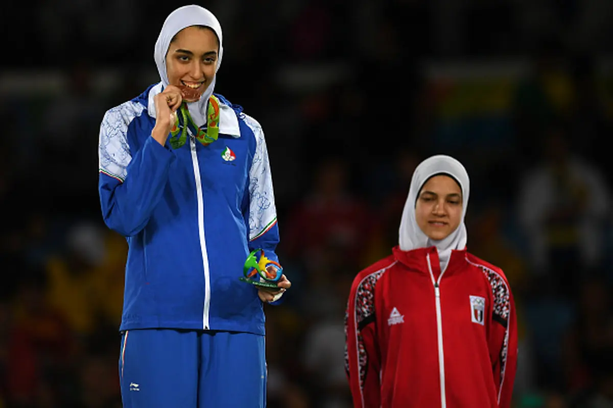 تصاویری از لحظه تاریخی المپیک