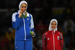 تصاویری از لحظه تاریخی المپیک