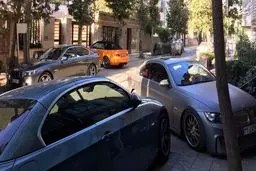 یک روز عادی در شمال تهران!/عکس