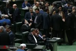 چهره های دولتی که به جلسه استیضاح آخوندی رفتند/تصاویر
