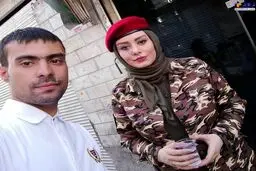 سلفی با تیپ چریکی سحر قریشی + عکس