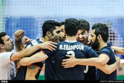 حاشیه های تصویری دیدار والیبال تیم‌های ملی ایران و روسیه