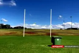 مهارت عجیب در انجام حرکات نمایشی با توپ! + ویدئو