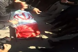 مراسم خاکسپاری حسین جوادی در قطعه نام‌آوران بهشت زهرا (س)/عکس