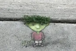 نقاشی‌های خلاقانه یک هنرمند خیابانی / تصاویر