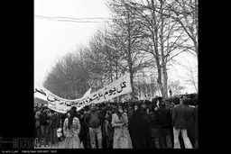 بازخوانی تصویری راهپیمایی میلیونی مردم در حمایت از امام خمینی (ره) در 29 دی ماه 1357