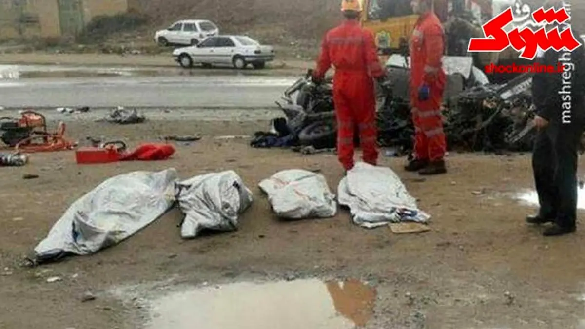 عکس / چند جسد در کنار جاده مشهد / ۱۶+