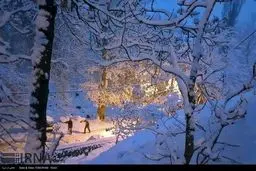 یک روز برفی در ارتفاعات تهران/تصاویر