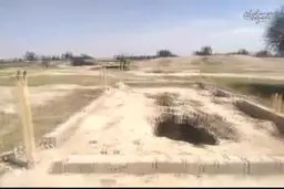 مقبره دو هزار ساله شاهان ایرانی در حال تخریب +فیلم