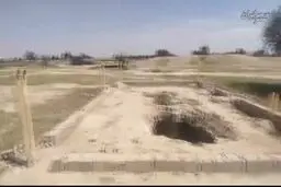 مقبره دو هزار ساله شاهان ایرانی در حال تخریب +فیلم