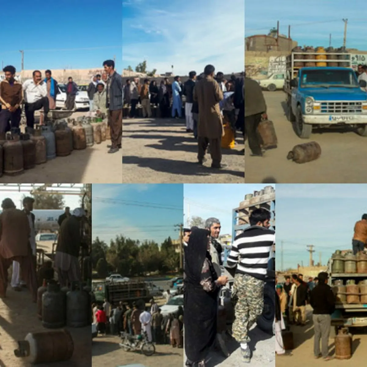 کمبود گاز مایع در زابل‌ / عکس