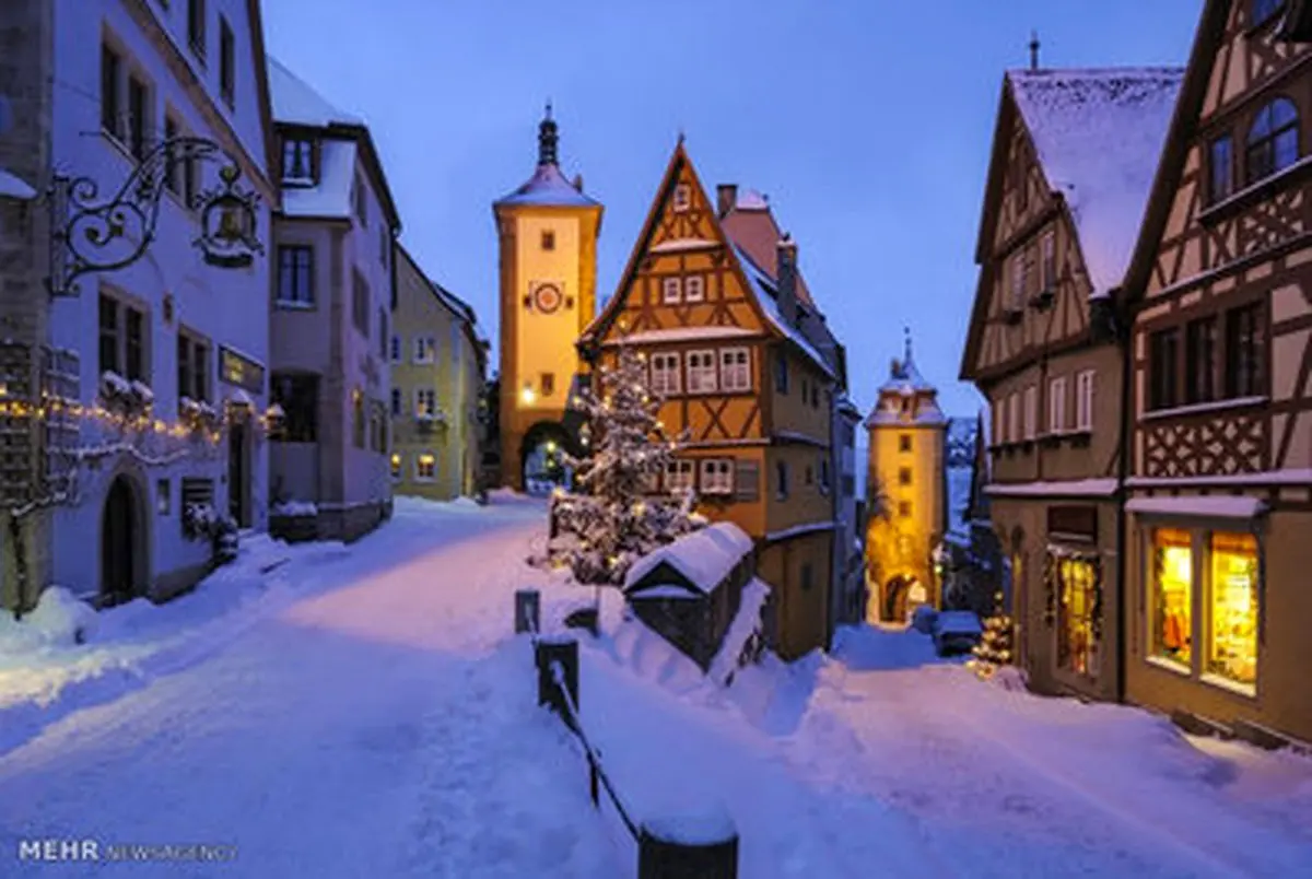 شهرهای برفی اسرار آمیز جهان/تصاویر